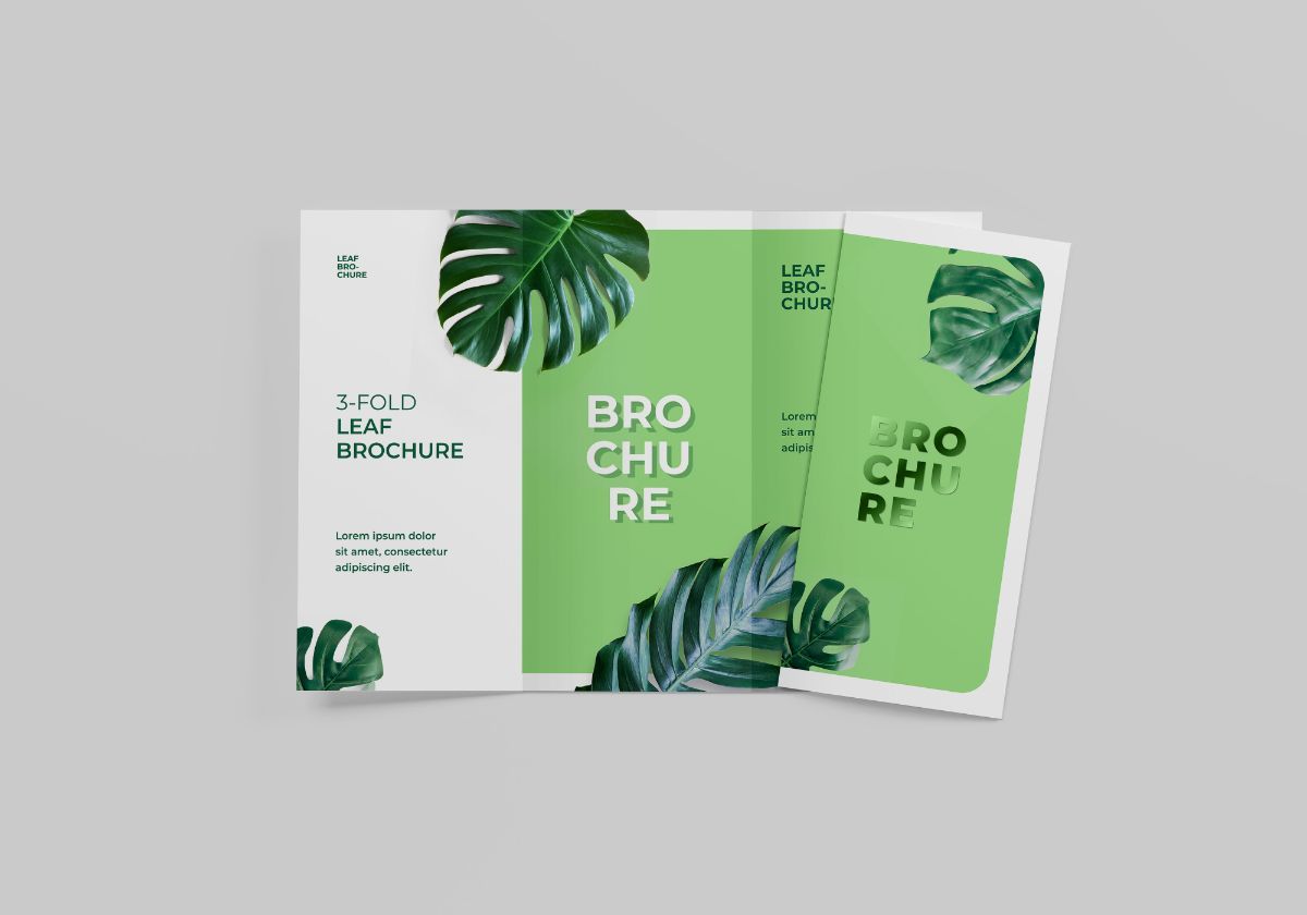 3-Fold Brochure Mockups