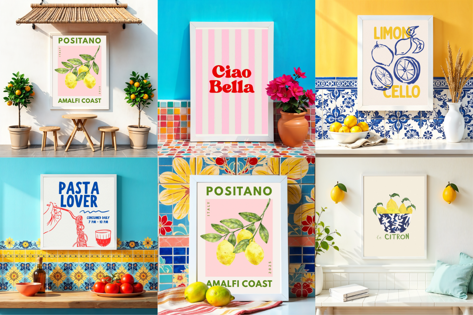 50 Frame Mockup Bundle for Canva