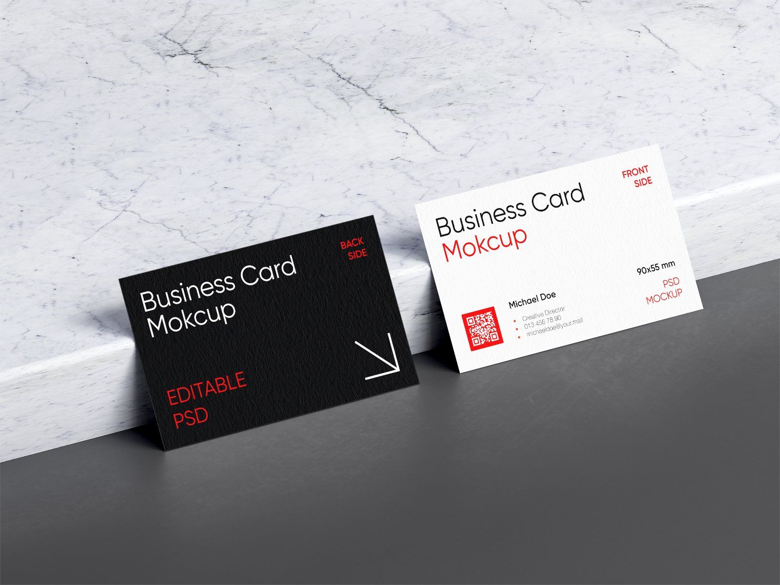 Business Card Mockup Set
