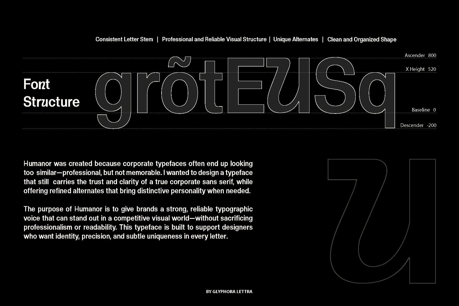 Humanor - Display Sans Serif