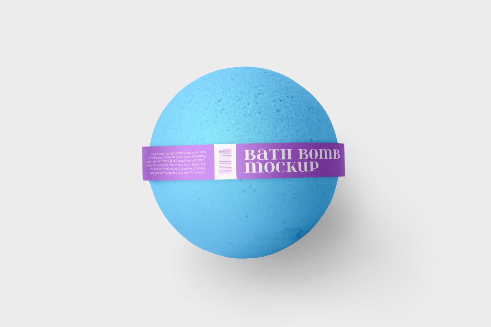 Bath Bomb Mockup Set psd file