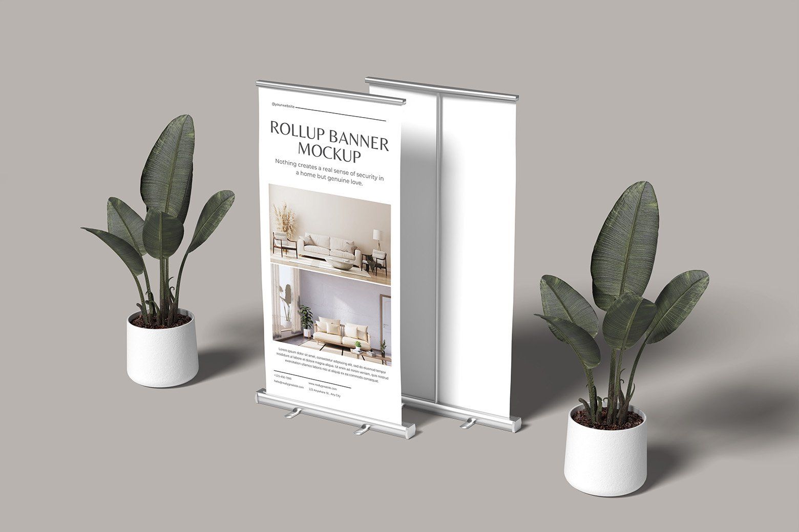 Rollup Banner Mockup