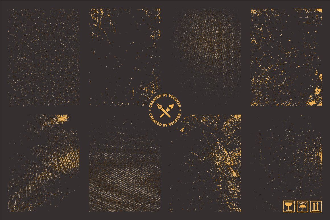Grunge Textures Vector Pack