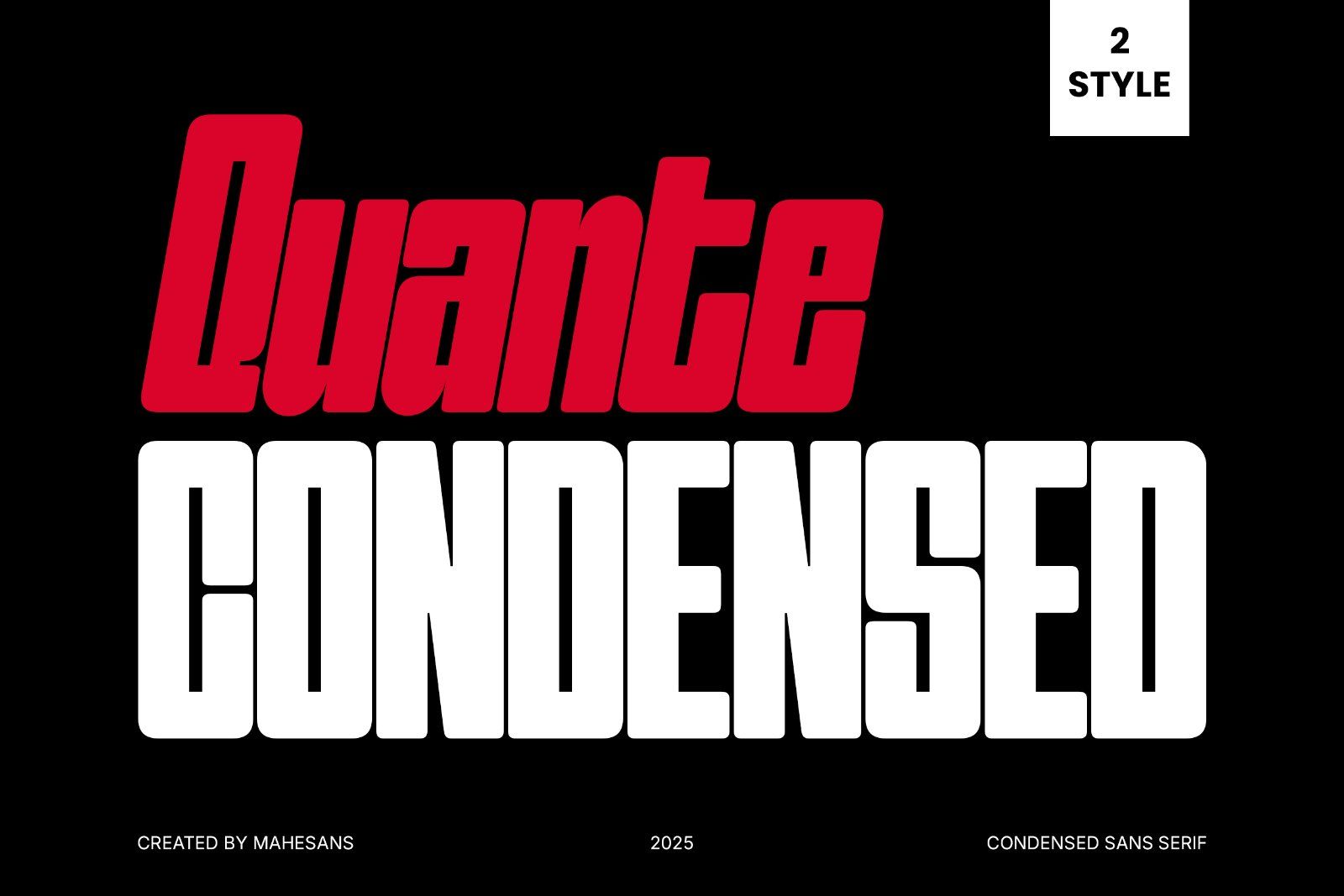 Quante Condensed