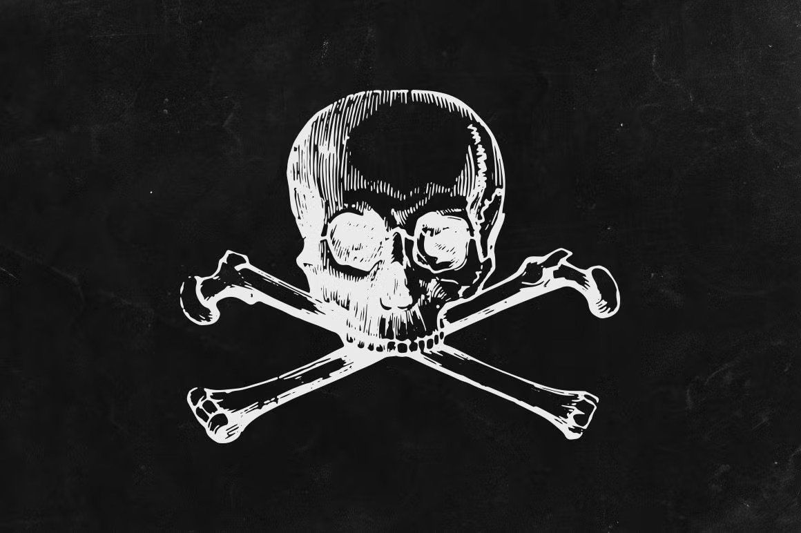 Engraved Skulls Illustrations