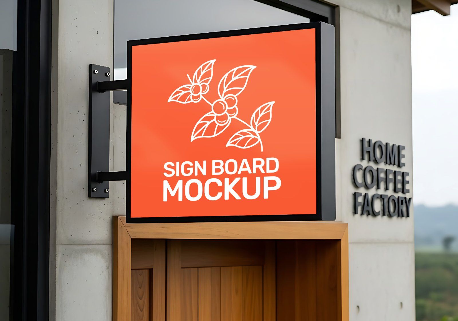 15 Coffee Factory Mockups – PSD Pouch, Can, Sack, Box, Billboard & Farm Branding Kit