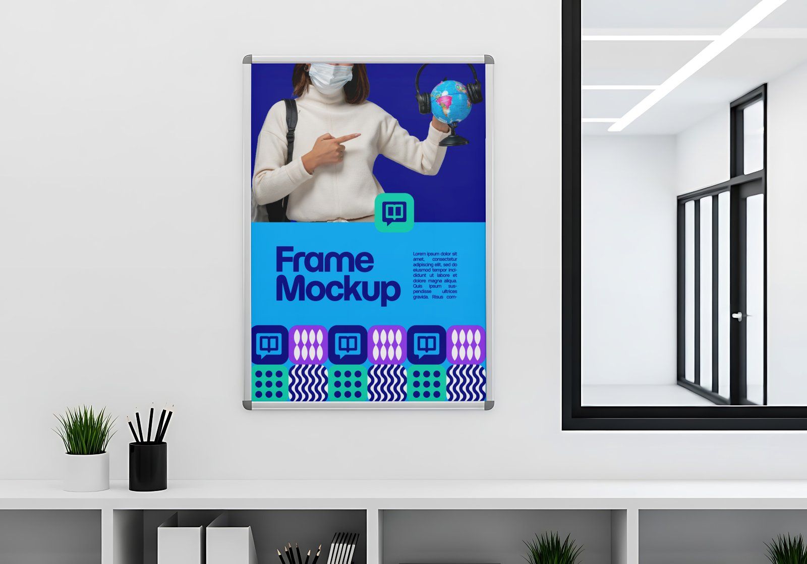 Education Course Branding 15 Mockup Bundle   Classroom, Billboard, Uniform & Stationery