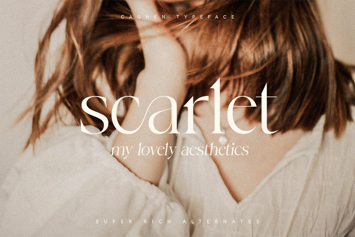 Caghen | Rich Ligature Serif