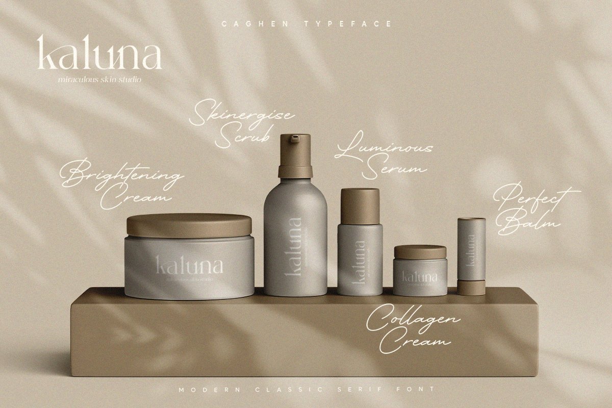 Caghen | Rich Ligature Serif