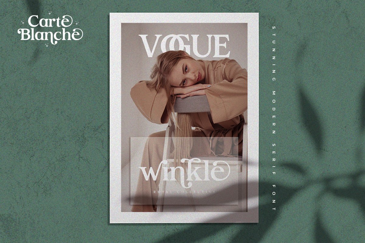 Carte Blanche | Stunning Serif Font