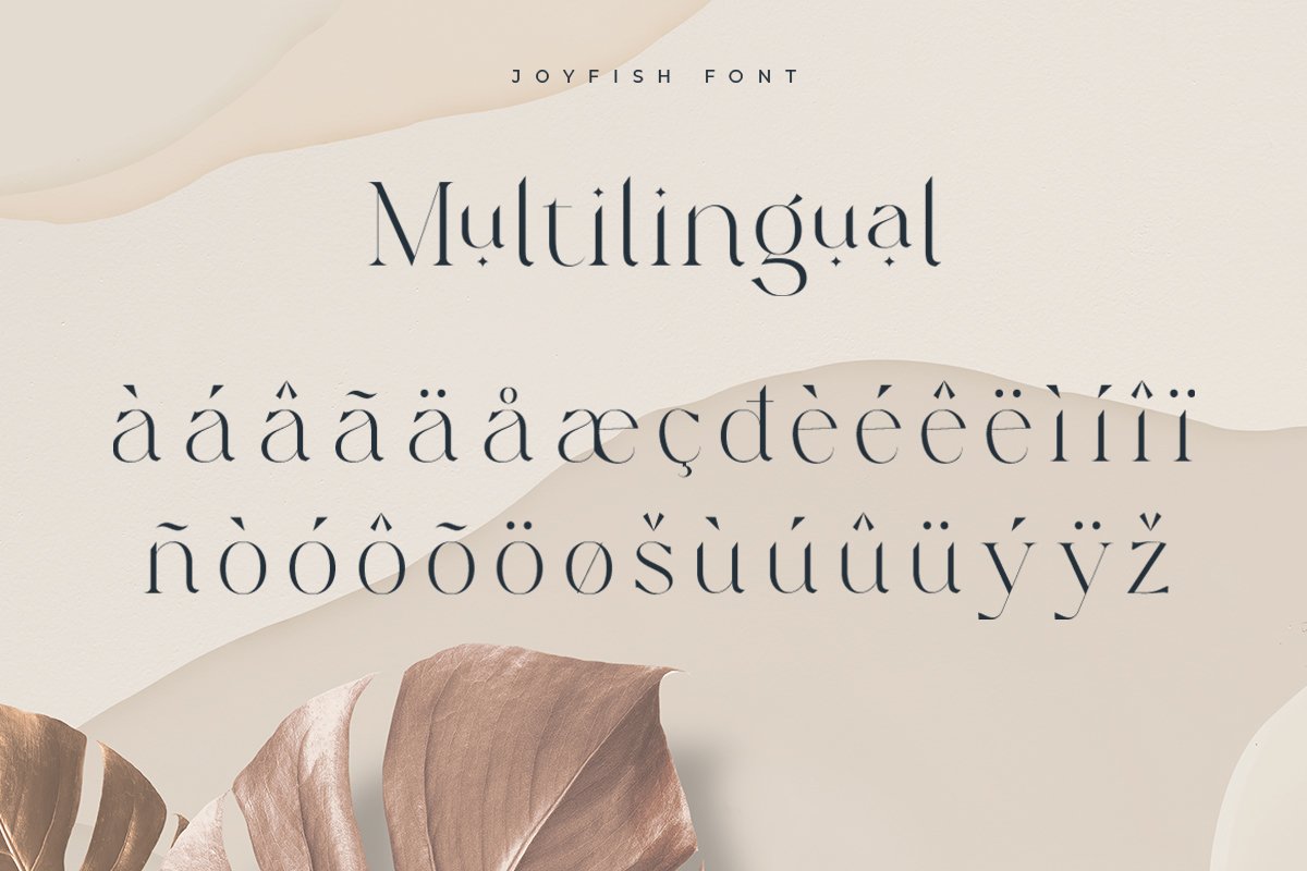 Joyfish | Lovely Serif Font