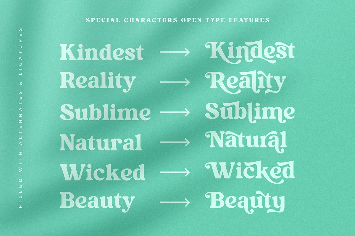 Kindest Reality | A Nostalgic Serif