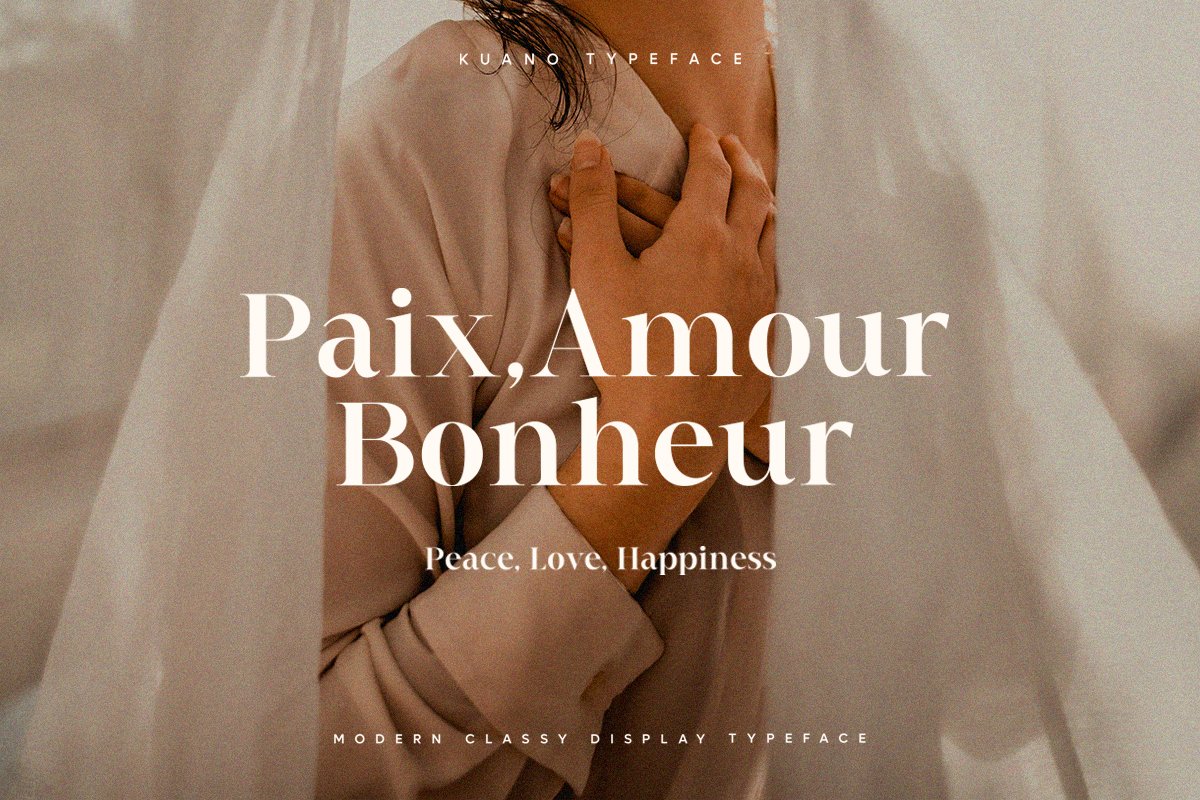Kuano | Classy Display Serif
