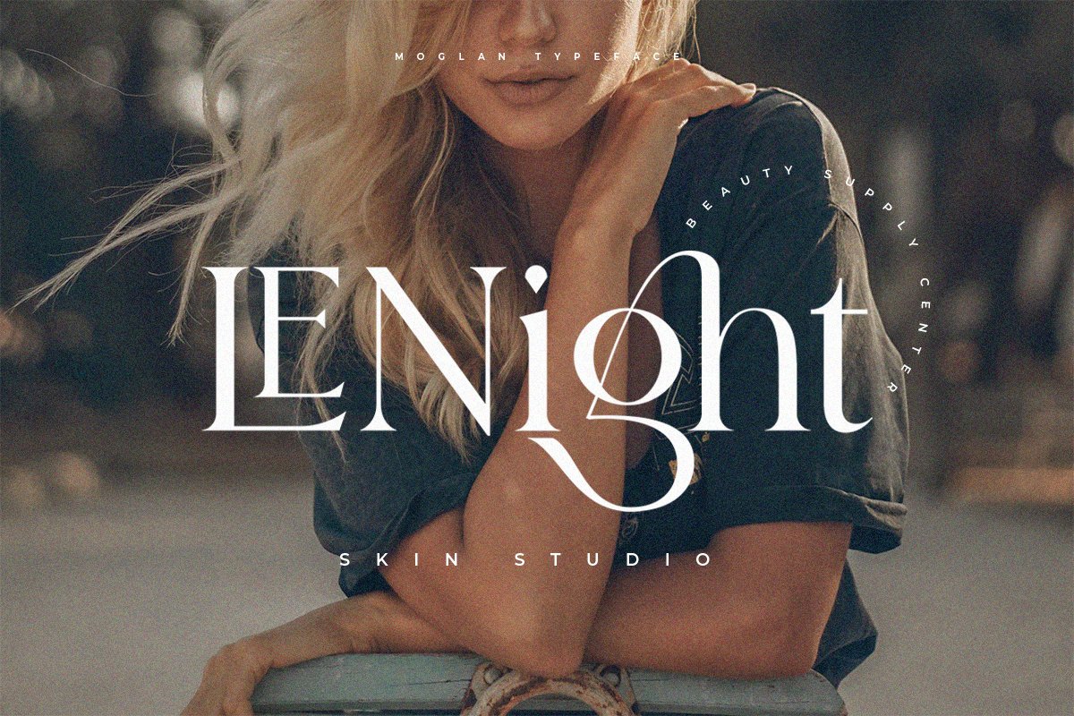 Moglan | Ligature Serif Typeface