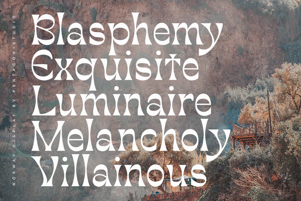 Norway | Authentic Display Typeface