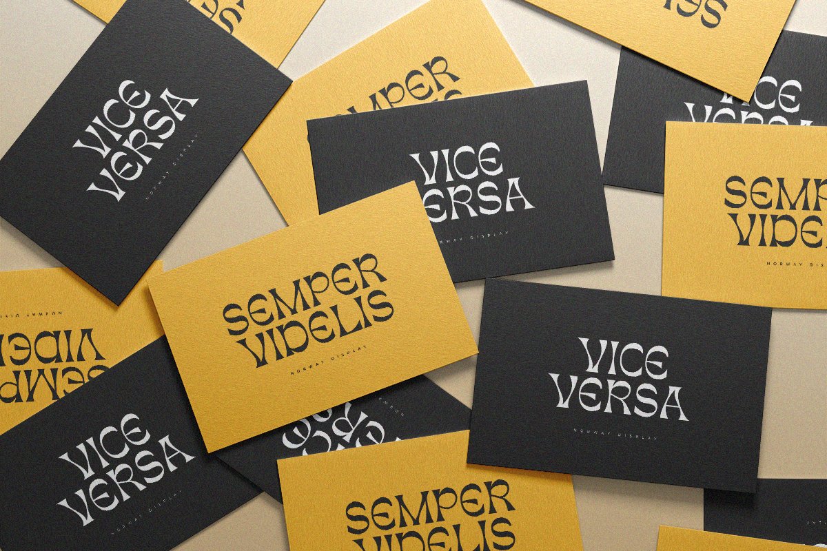 Norway | Authentic Display Typeface