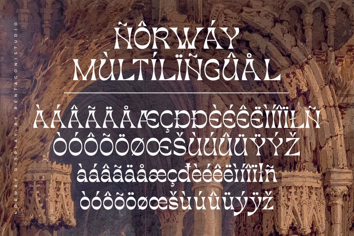 Norway | Authentic Display Typeface