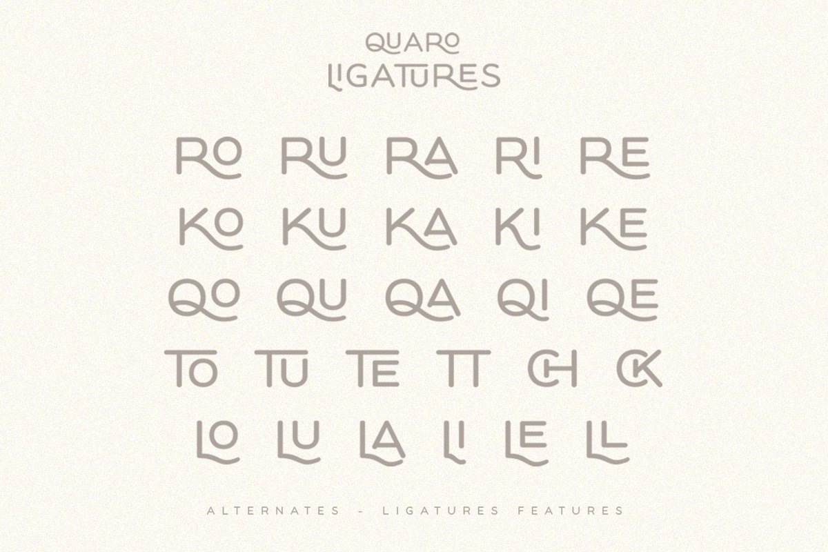 Quaro | Modern Display Sans