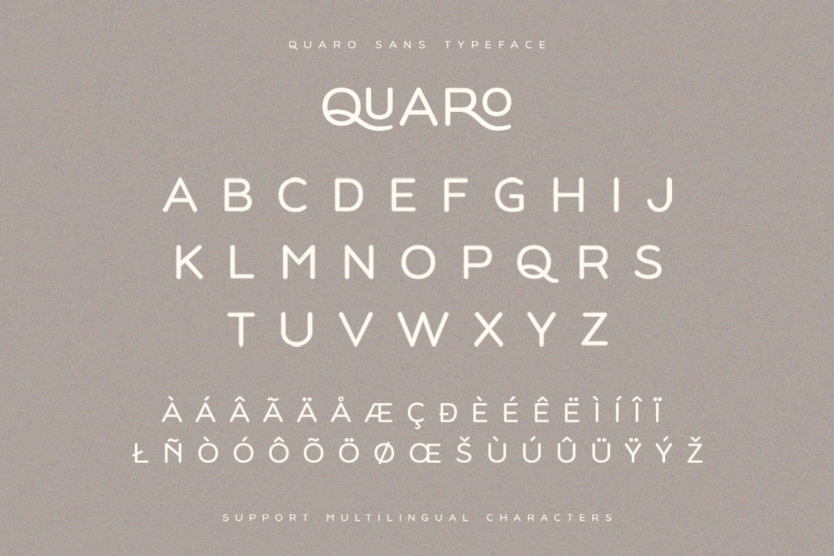 Quaro | Modern Display Sans