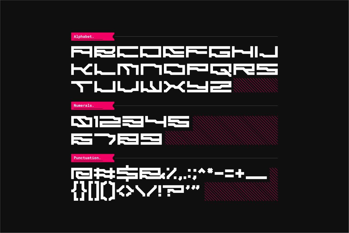 EXOBYTE - Futuristic Font