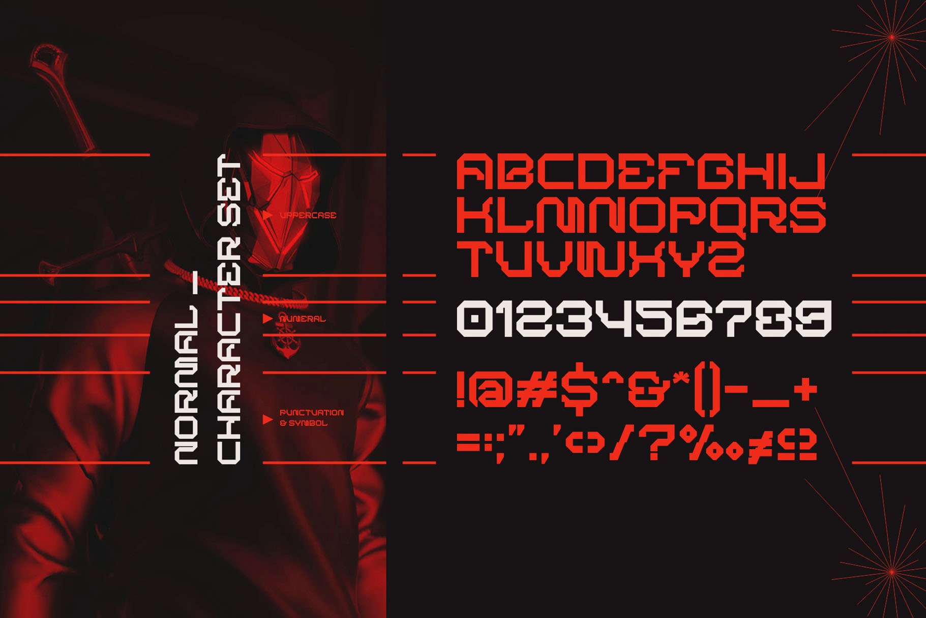 BARKMO36 - Futuristic Mecha Font