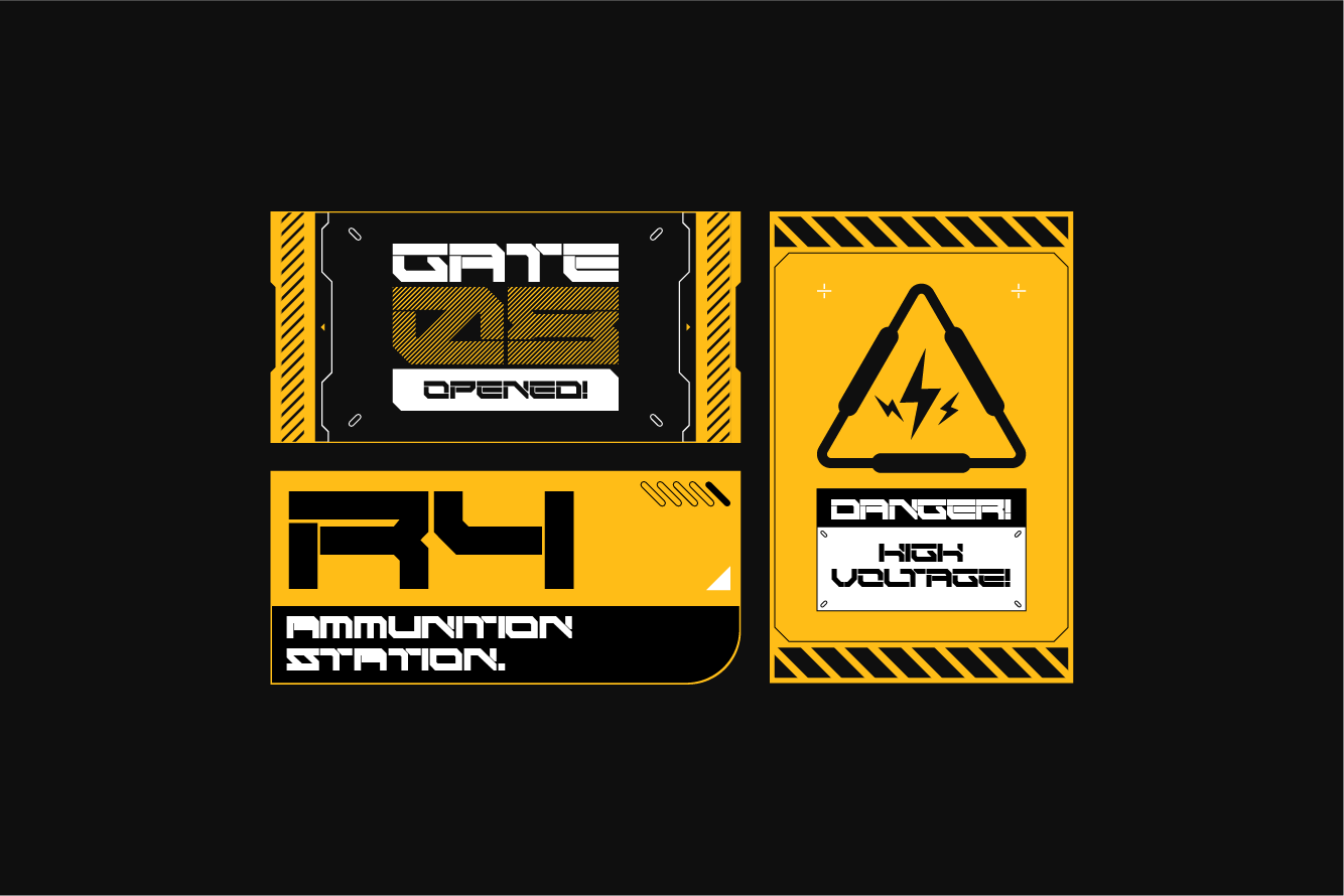 NEMESYS - Futuristic Font