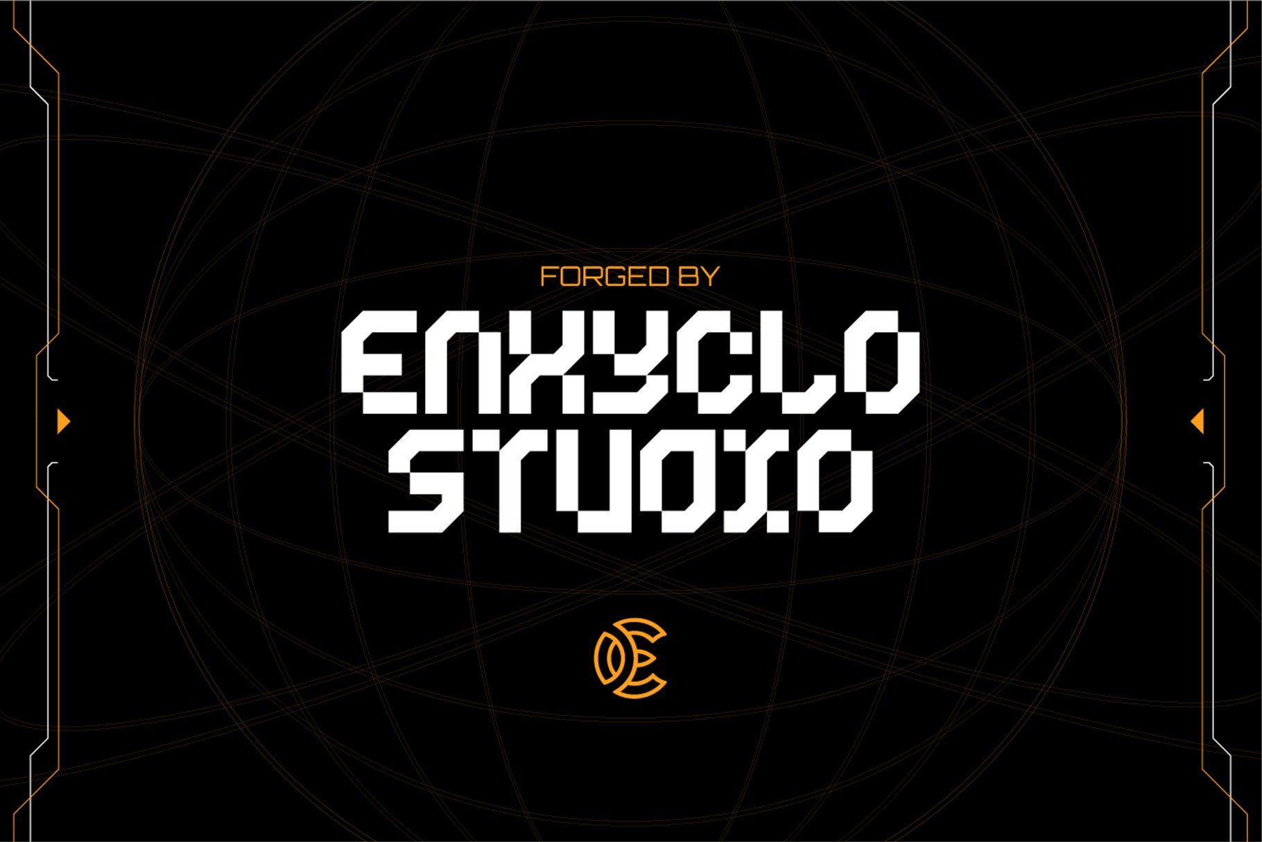 CYKLONE - Futuristic Display Font