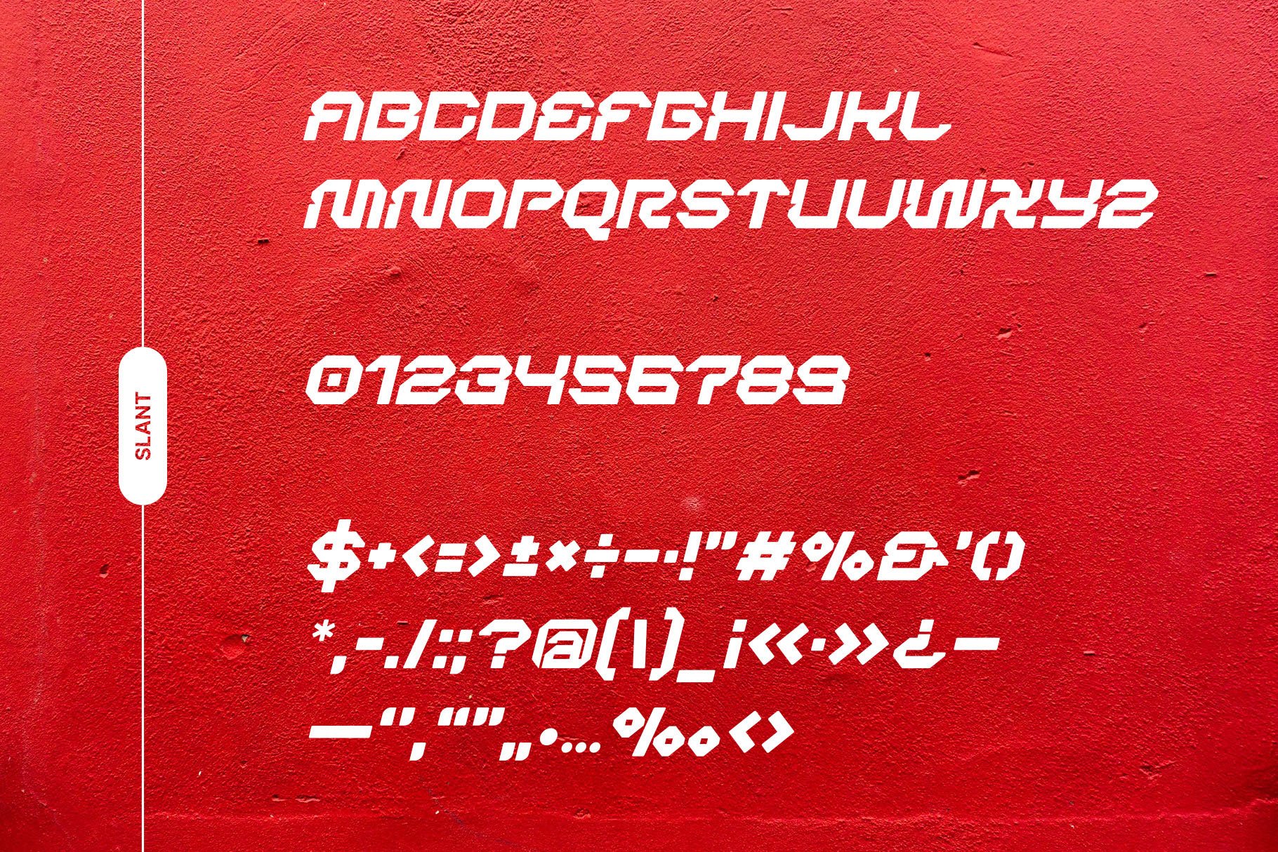 BERGAN - Futuristic Display Font