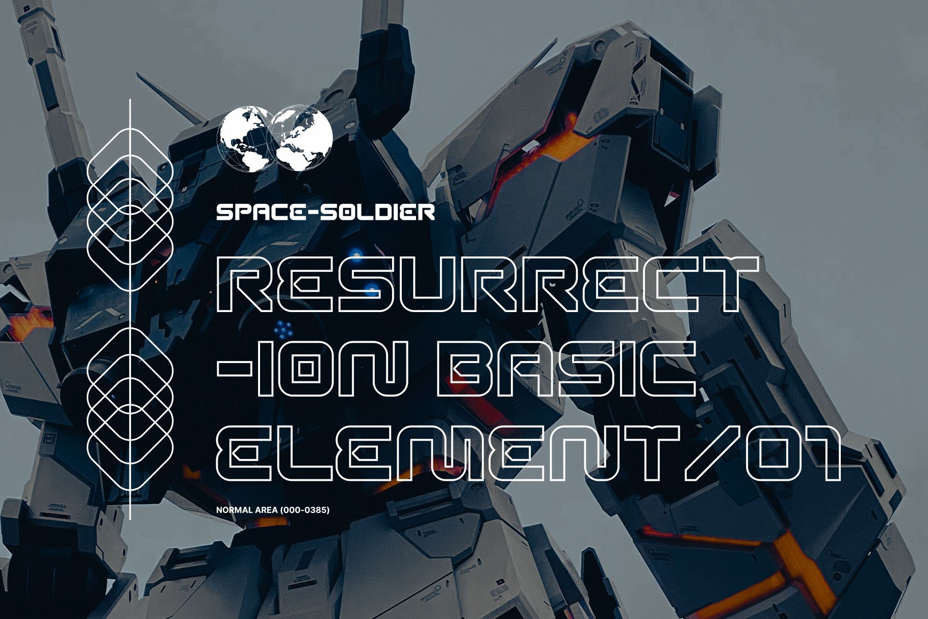 MOREKS - Futuristic Display Font