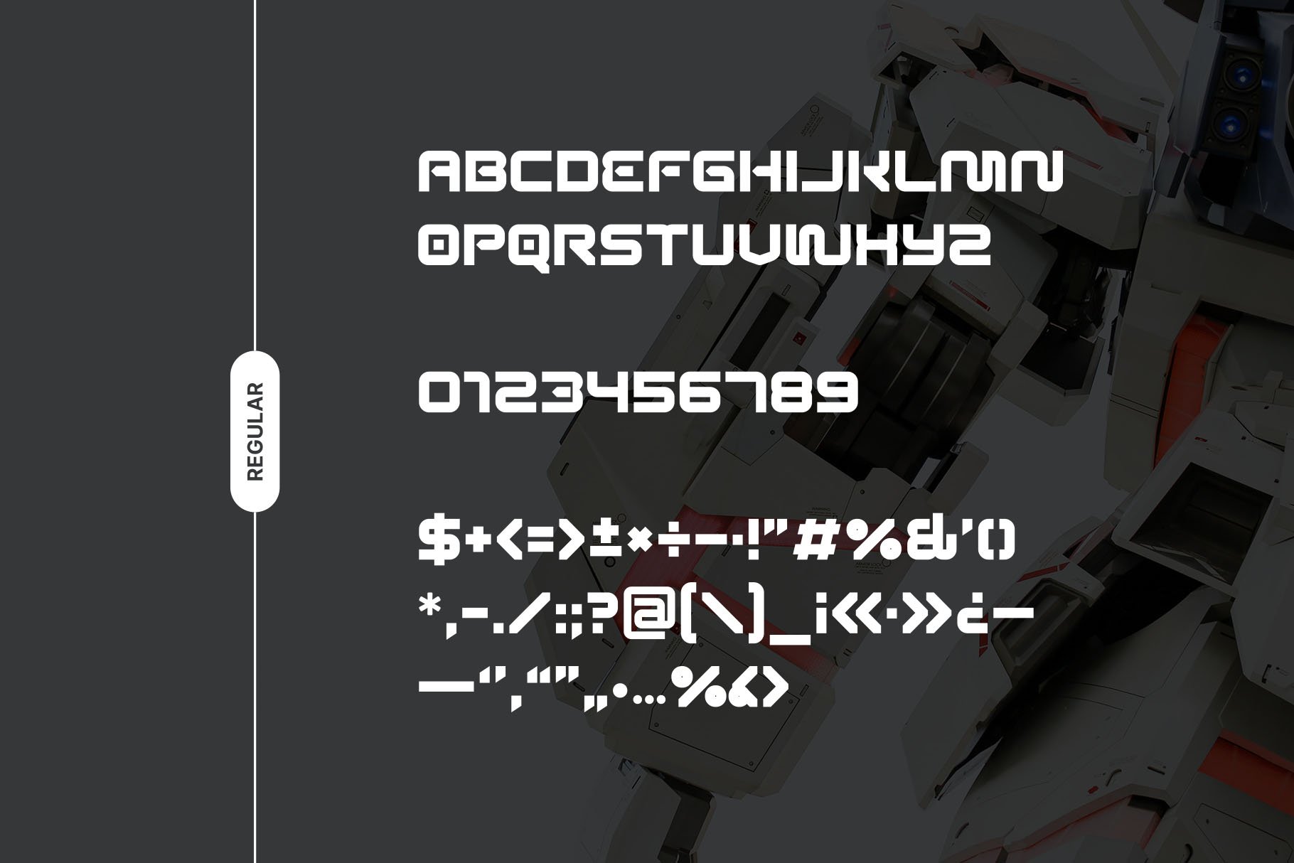 MOREKS - Futuristic Display Font