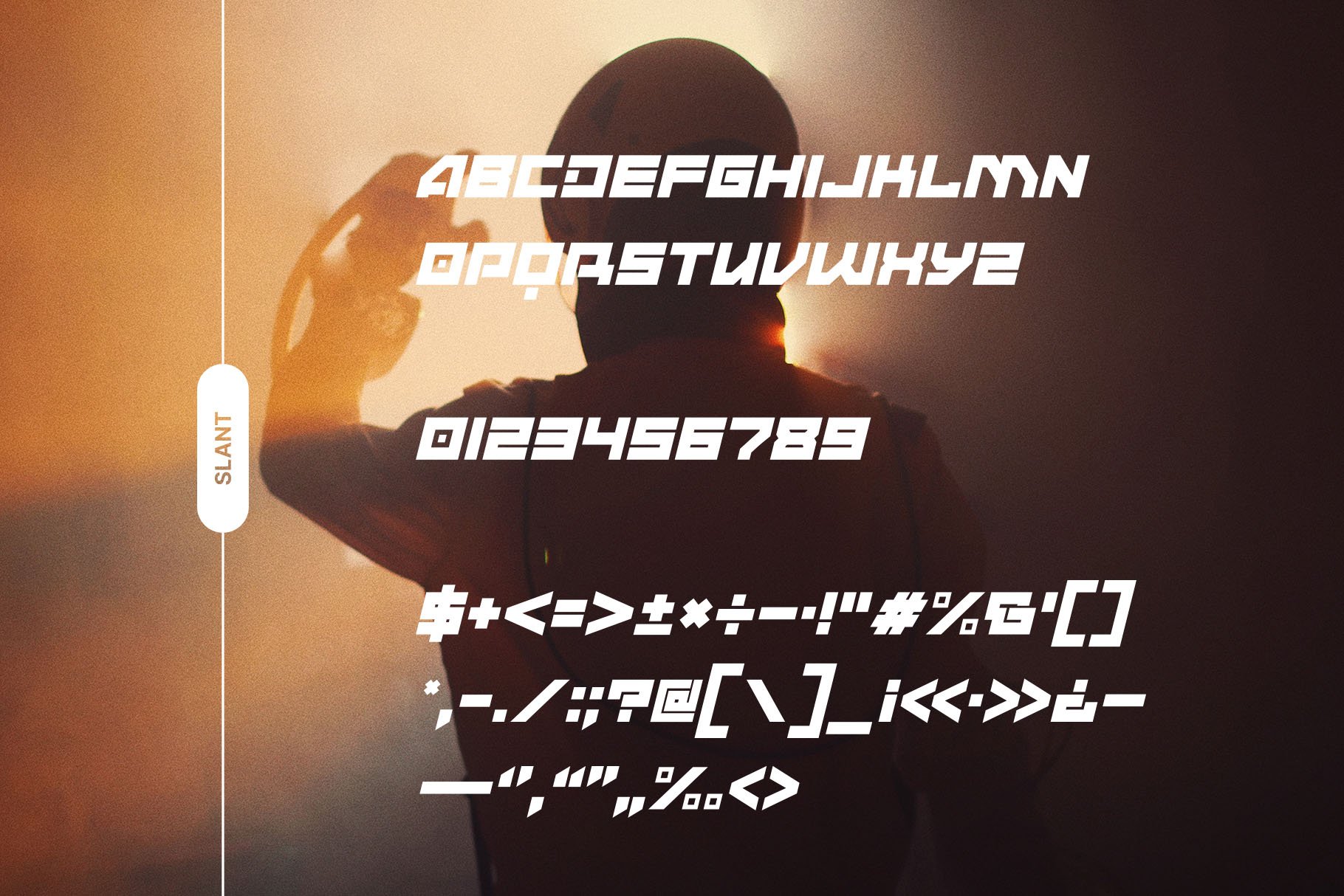 ANDMOREY - Futuristic Display Font