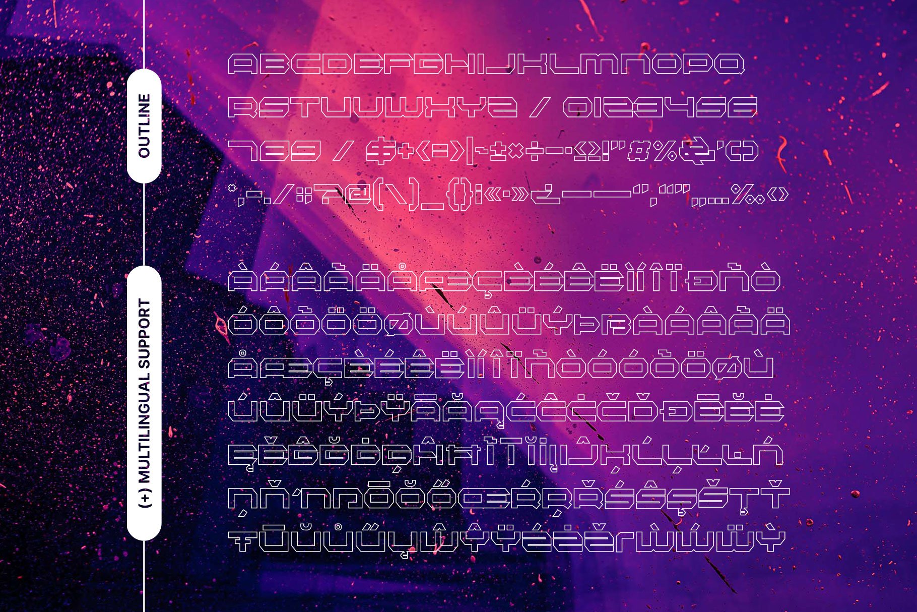 BEXAGO - Futuristic Display Font