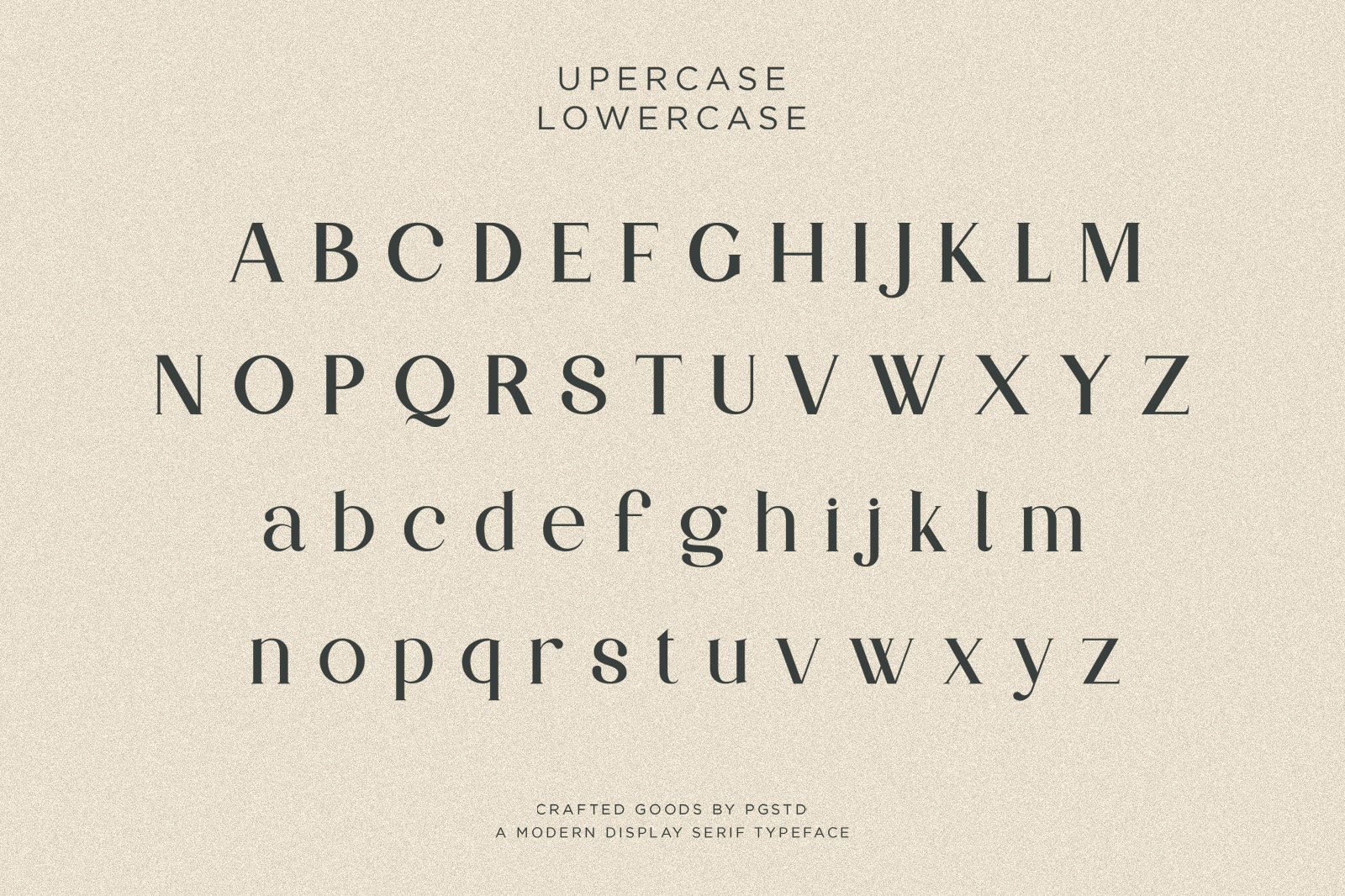 Partake | Modern Serif