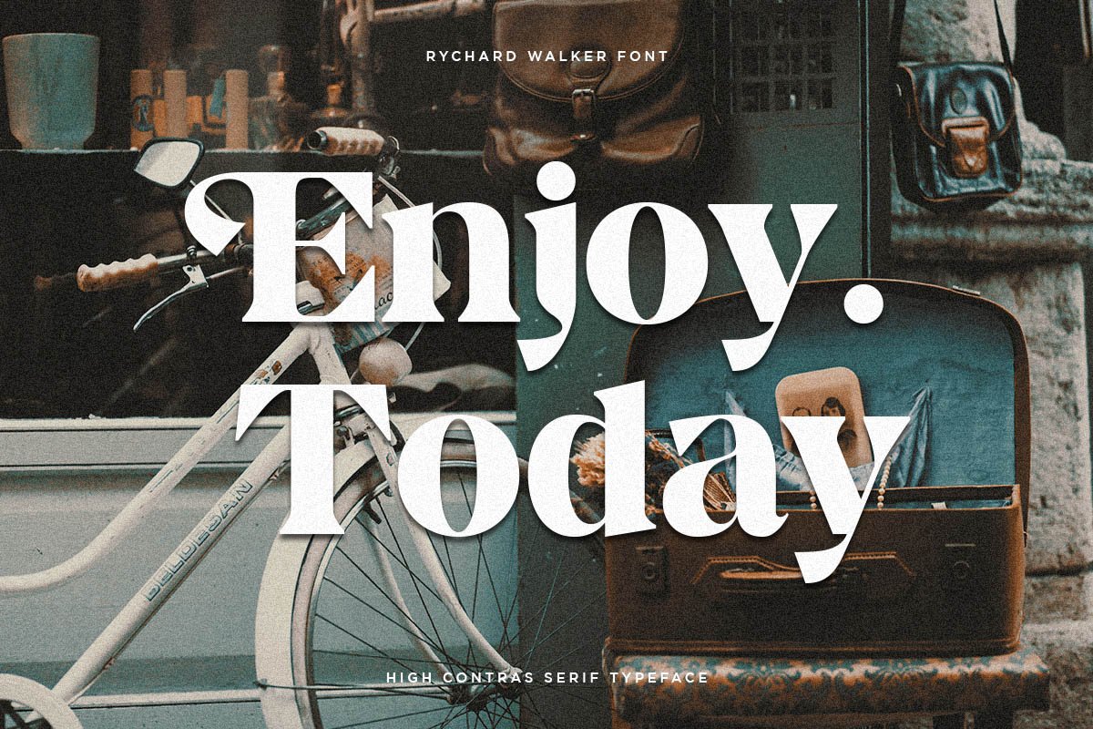 Rychard Walker | Modern Serif Font