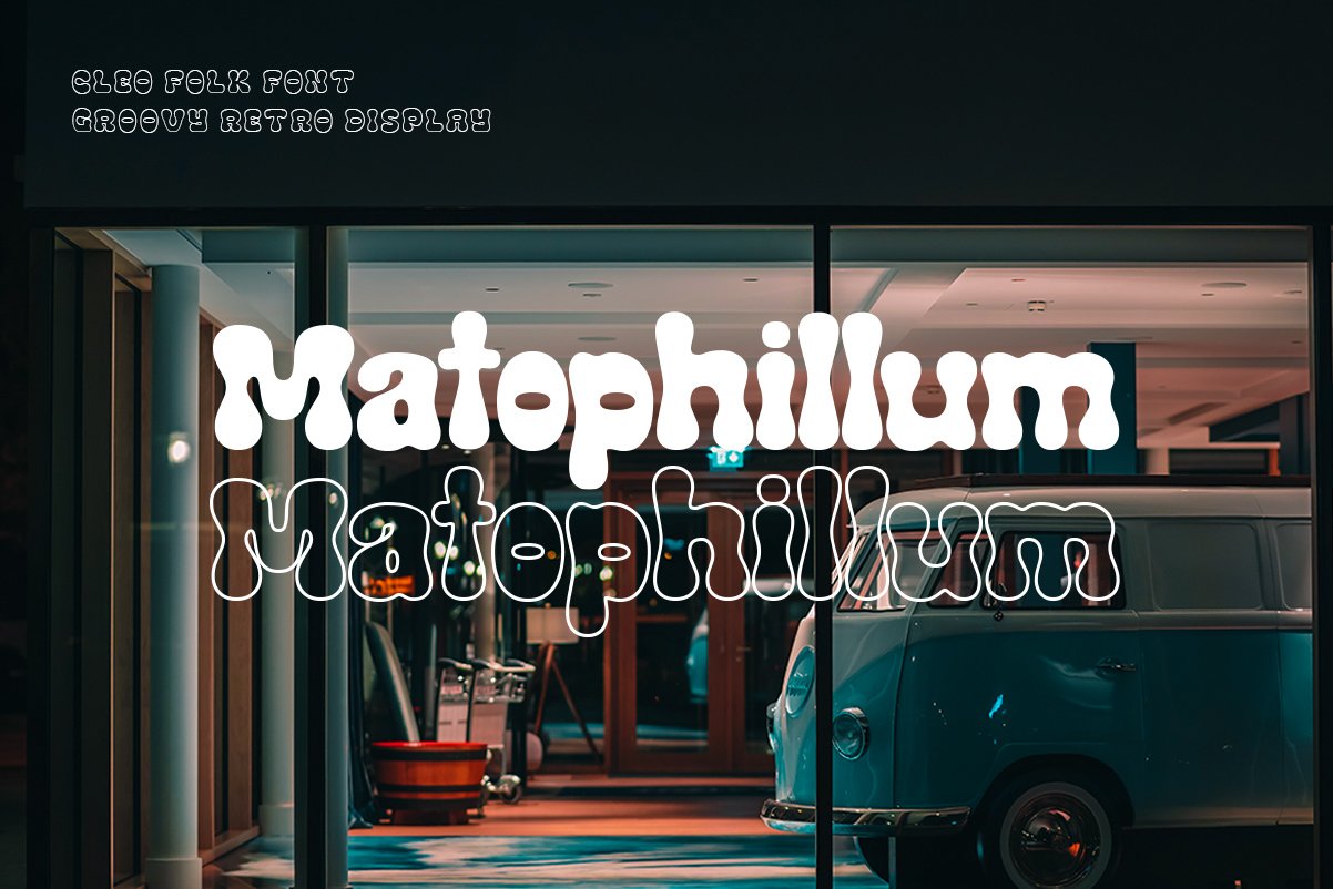 Cleo Folk | Groovy Retro Display