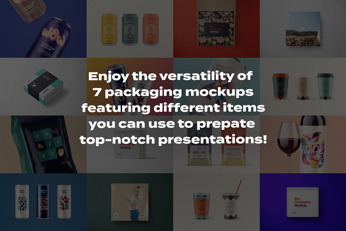 Packaging Mockups Bundle