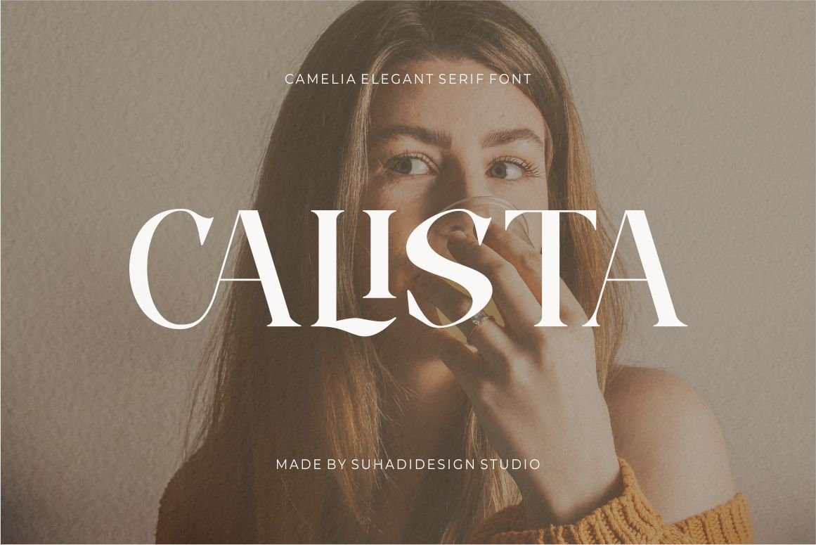 Camelia elegant serif font