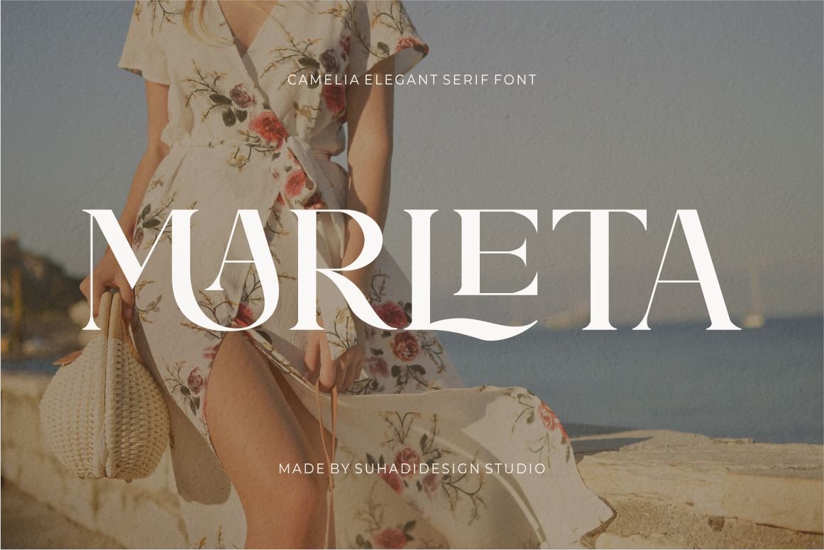 Camelia elegant serif font