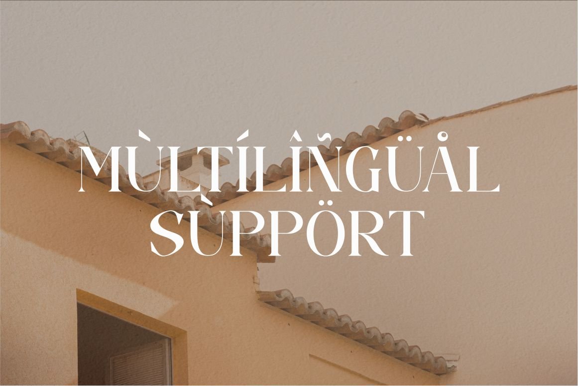 Camelia elegant serif font