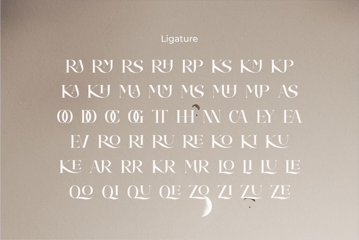 Camelia elegant serif font