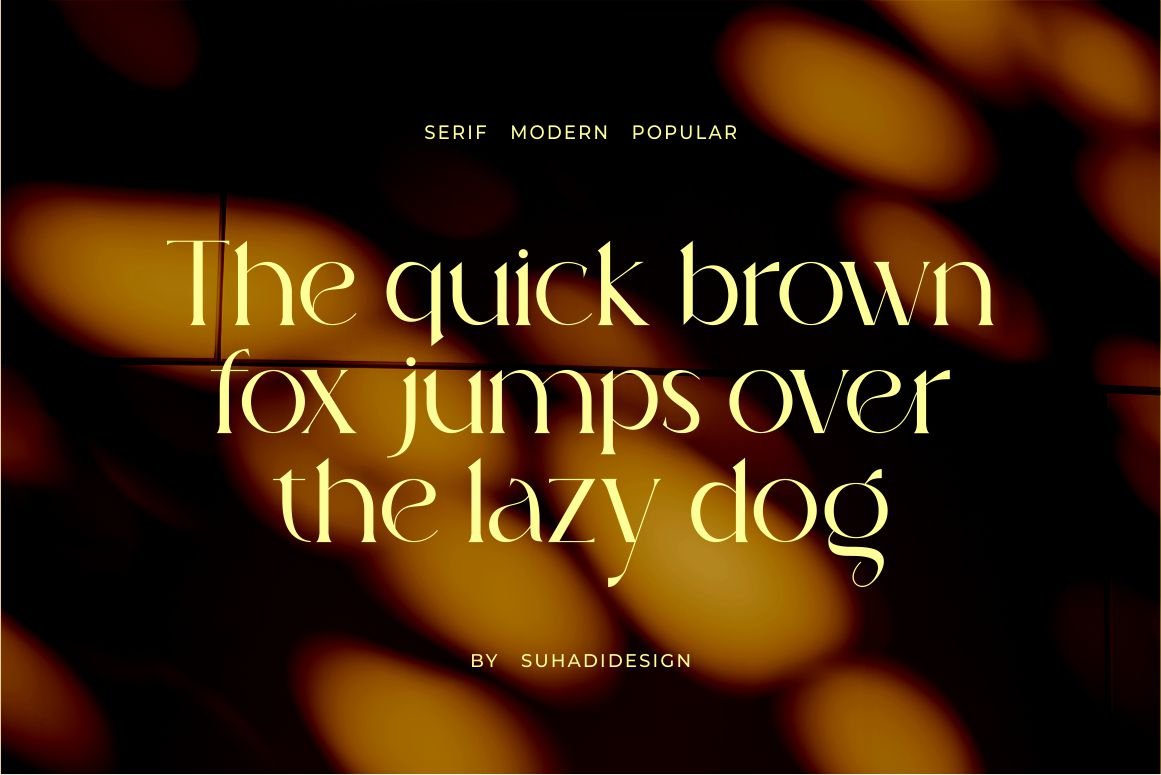 Abigail - Popular Classy Modern Serif