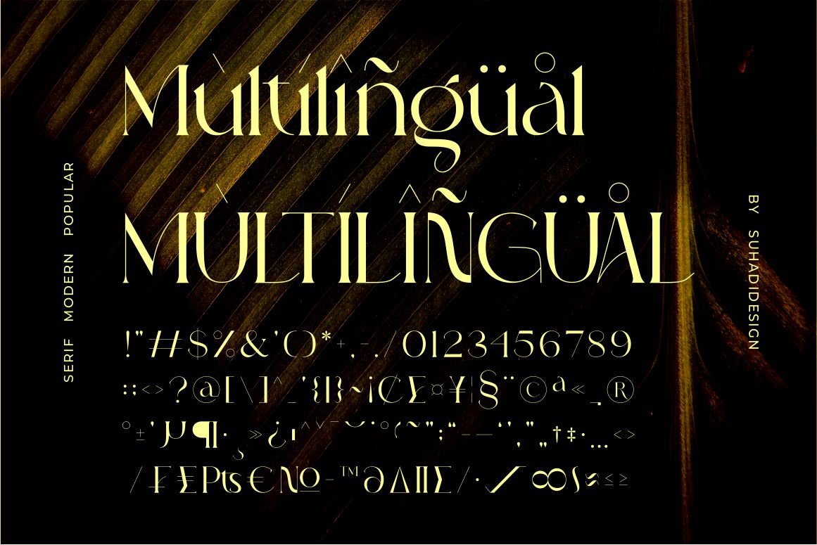 Abigail - Popular Classy Modern Serif