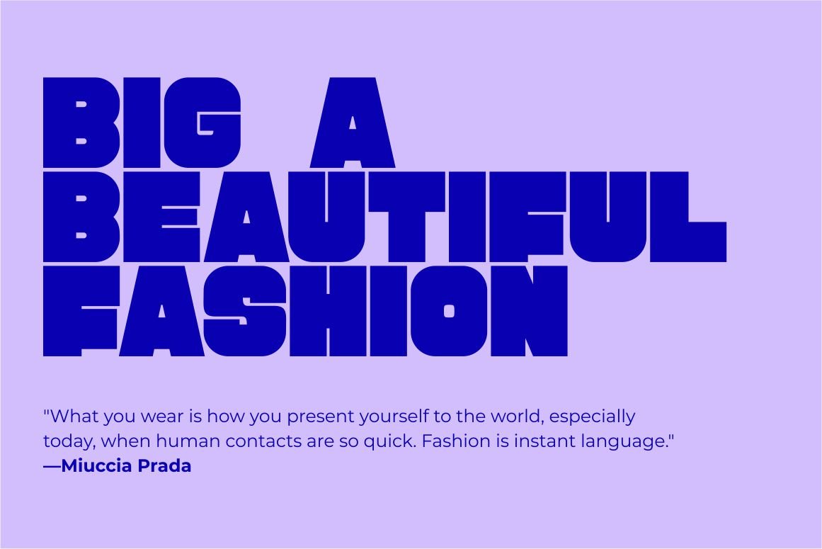 Fat Chubby Sans Serif Font