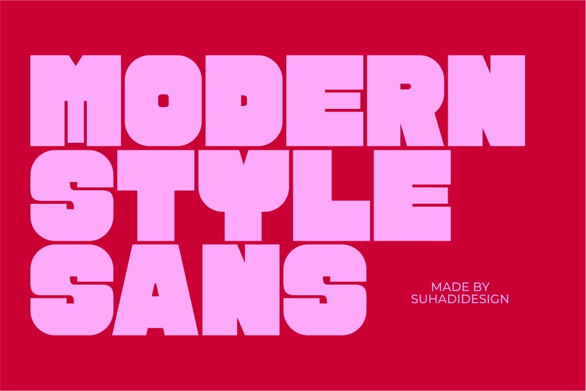 Fat Chubby Sans Serif Font