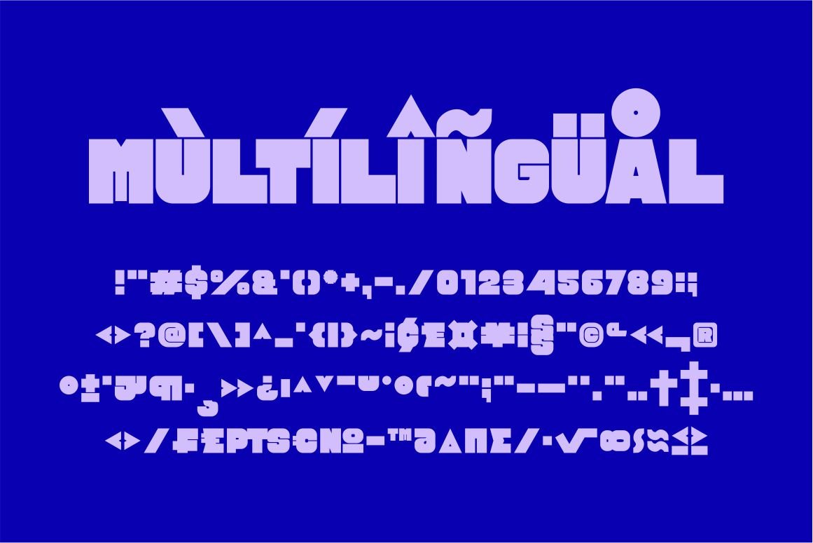 Fat Chubby Sans Serif Font