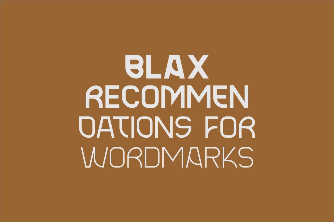 Blax - Sans Serif Alternate Font Family