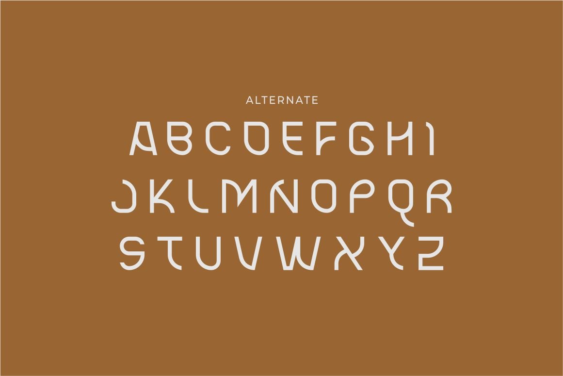 Blax - Sans Serif Alternate Font Family