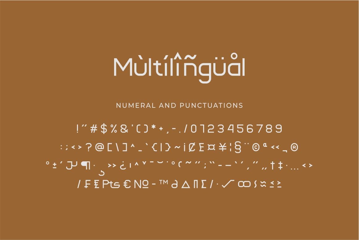 Blax - Sans Serif Alternate Font Family