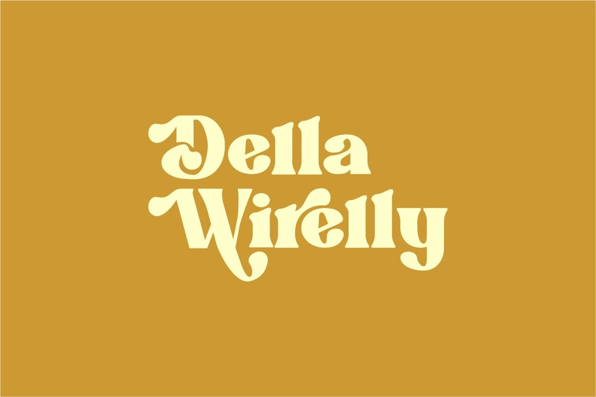 Brigast modern retro typeface font