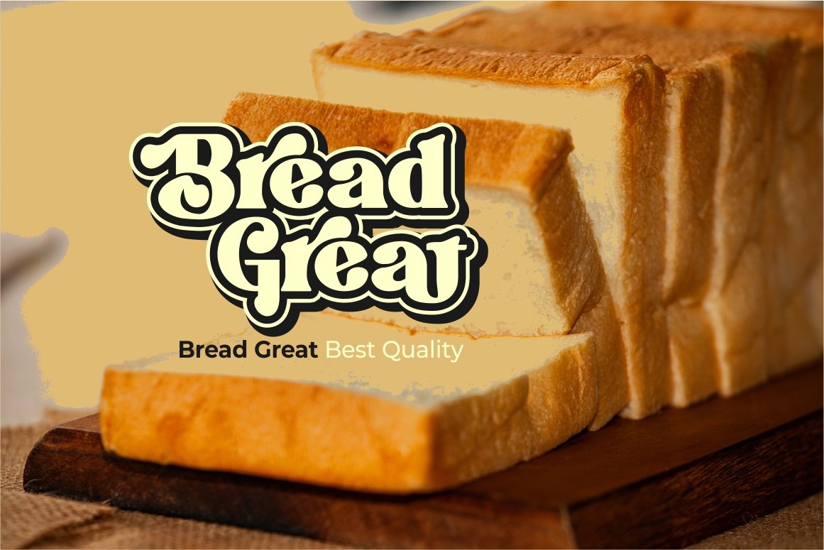 Brigast modern retro typeface font